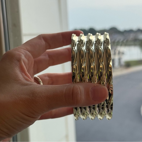 Chunky Silver Bracelet - Picture 2 of 3